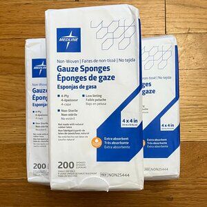 Medline 4x4 Gauze Pads 600ct